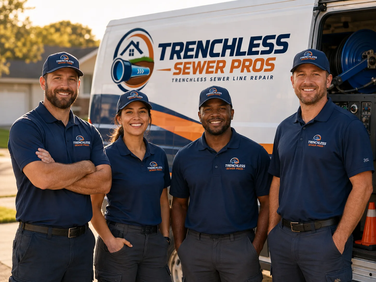 Trenchless Sewer Repair company in Harris, MN